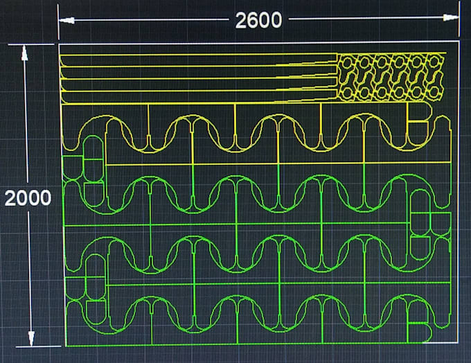 Nest any 2d drawings using the most advanced nesting algorithm on the ...