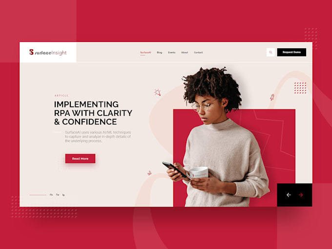 design and develop a stunning wordpress website