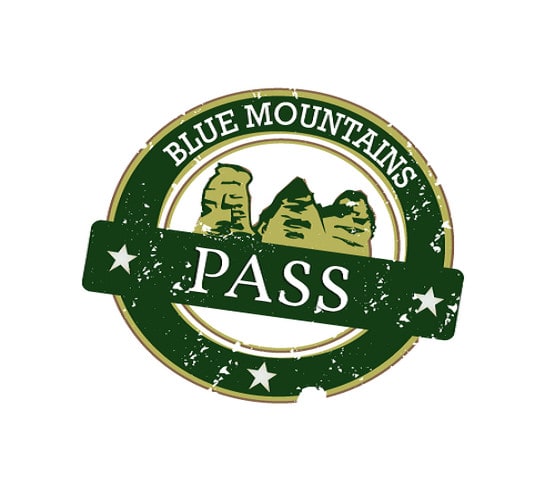design blue mountains pass  logo in 1 day