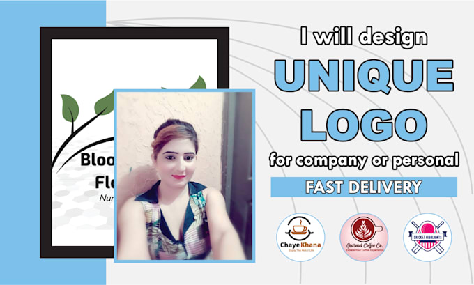 design unique logo for you within 24 hours