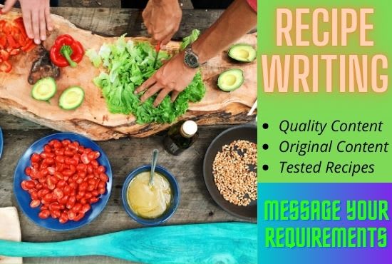 ghostwrite cookbook, recipe book and ebook