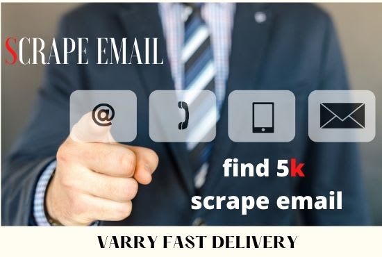 do email collection and find scrape email lists web search
