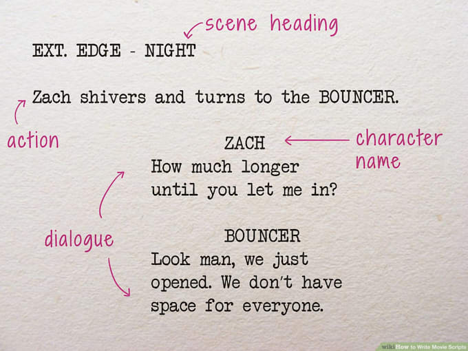 write your professional short video script