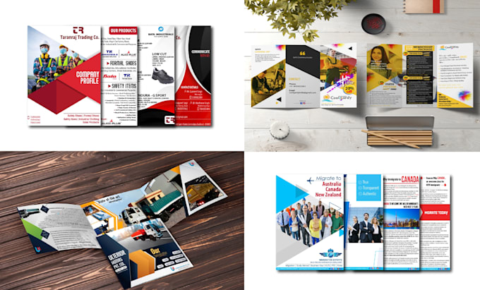 make company profile, catalog, booklet in PDF, PPT