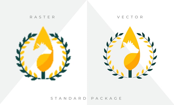 vectorize or recreate a logo from any kind of image or scan file