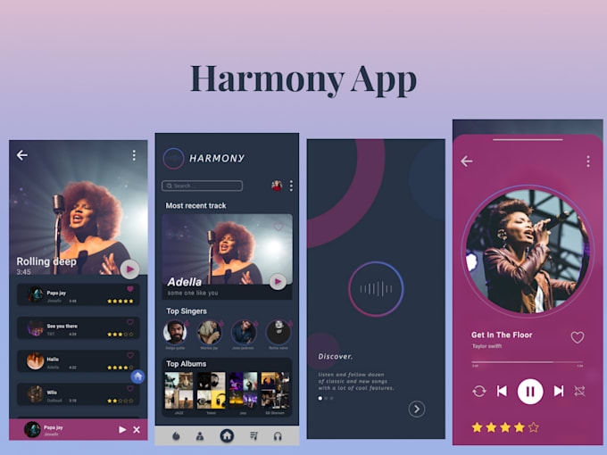 Design unique ios and android app ui ux by Sami_dirar | Fiverr
