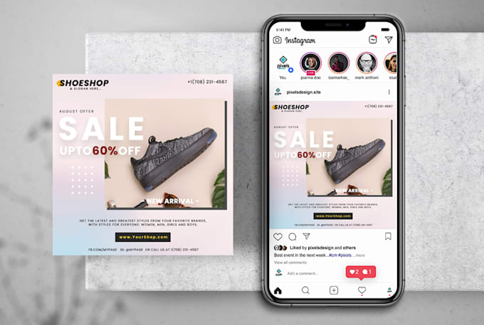 design canva instagram post templates for your grid feed
