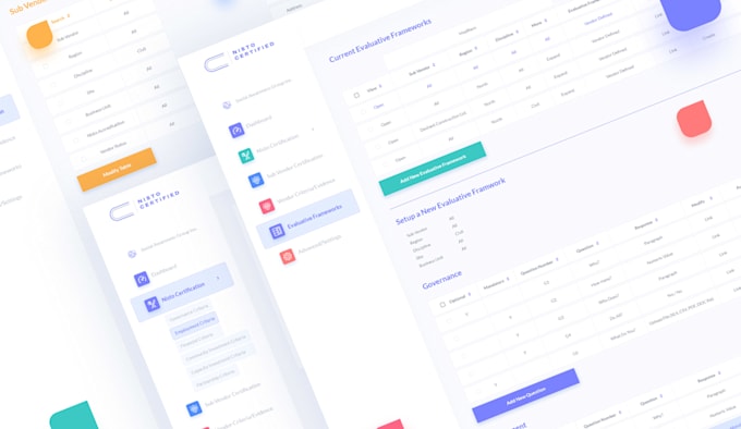 design dashboard, web app, admin panel UI