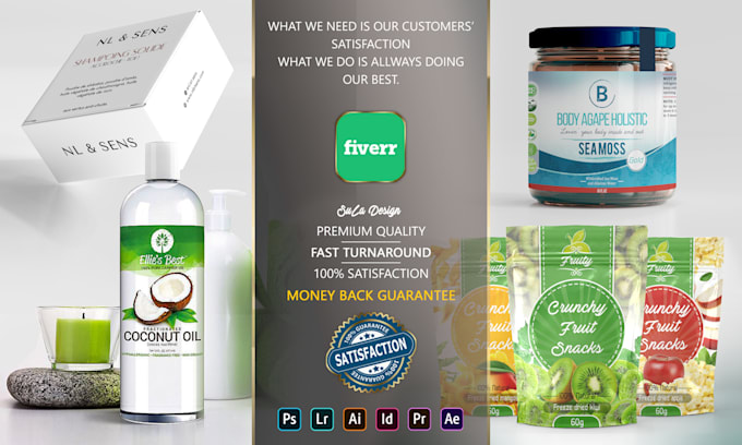 do product label and packaging design