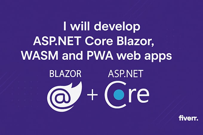 develop fix dot net core blazor server wasm pwa web apps