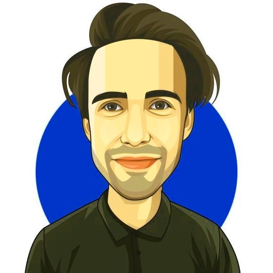 do caricature character vactor illustration