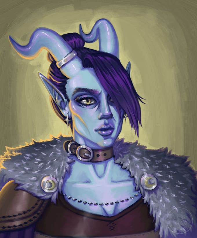 paint fantasy, furry, or realistic portraits