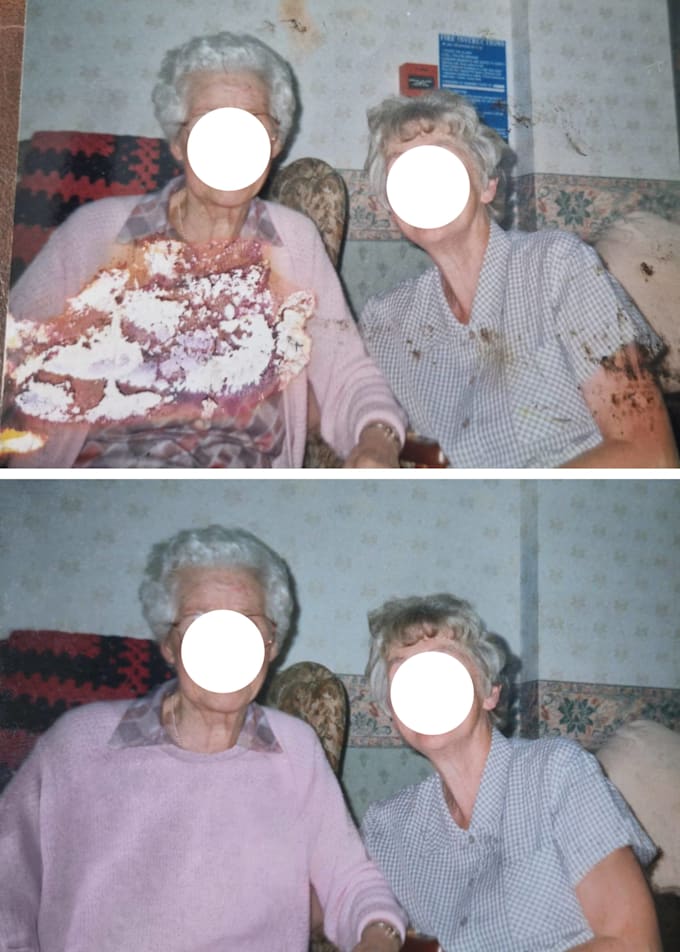 restore old and damaged photographs