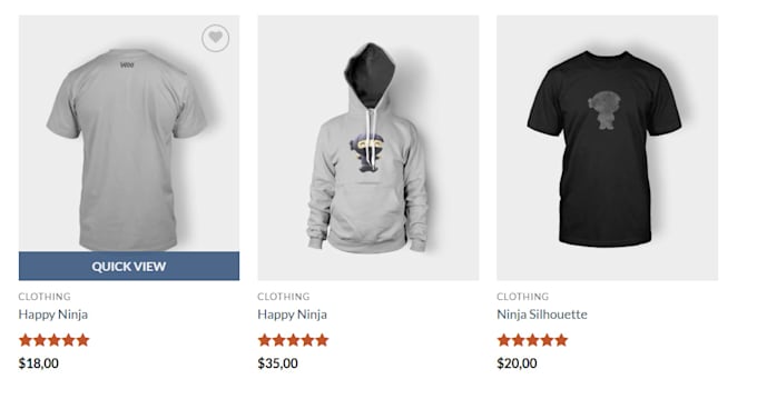develop a featured ecommerce website for you