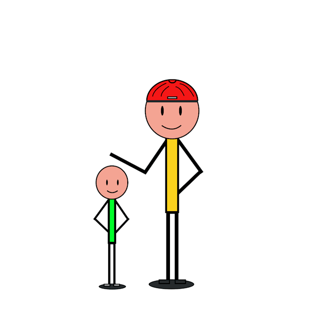 draw simple stick figure for you
