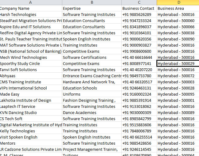 do data entry, excel ,internet research, web scraping, and data scraping