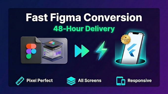 convert figma or adobe xd design to a flutter app code