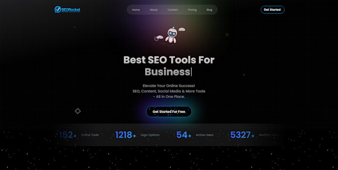 develop SEO tools website for business