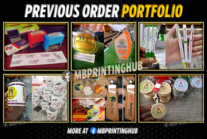 print your merchandise and acrylic items