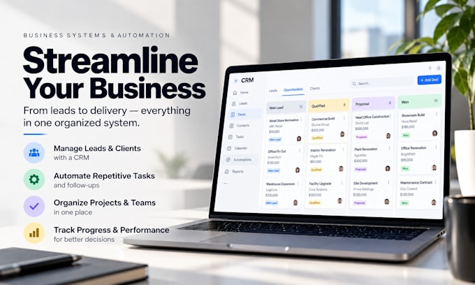 automate business operations for small business and startups