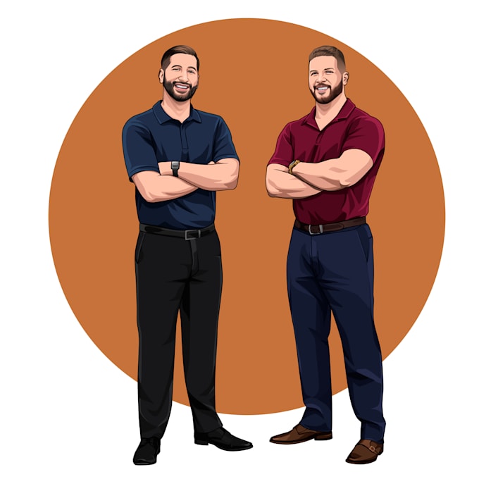 draw vector illustration from your photo