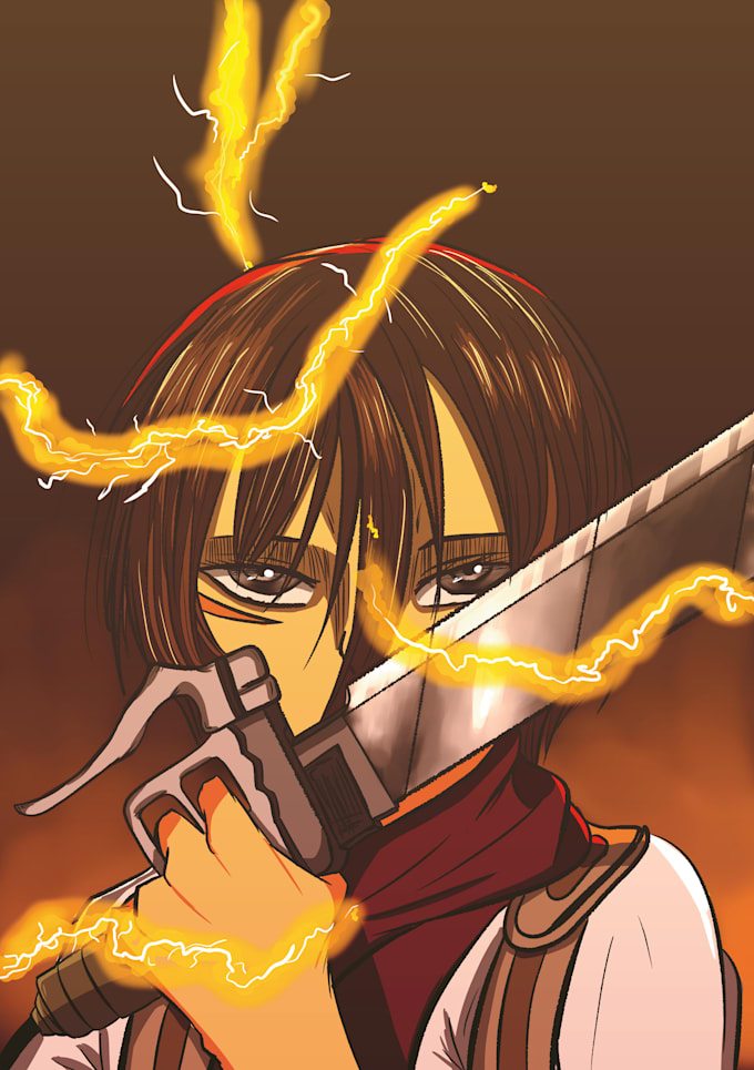 do anime illustration or fanart