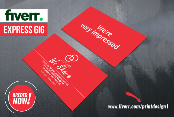 design professional recruiting card