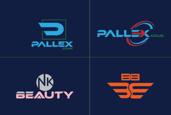 create a professional, flat, minimal logo design for you