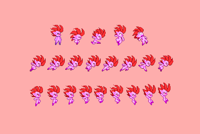 make pixel art characters and assets for games