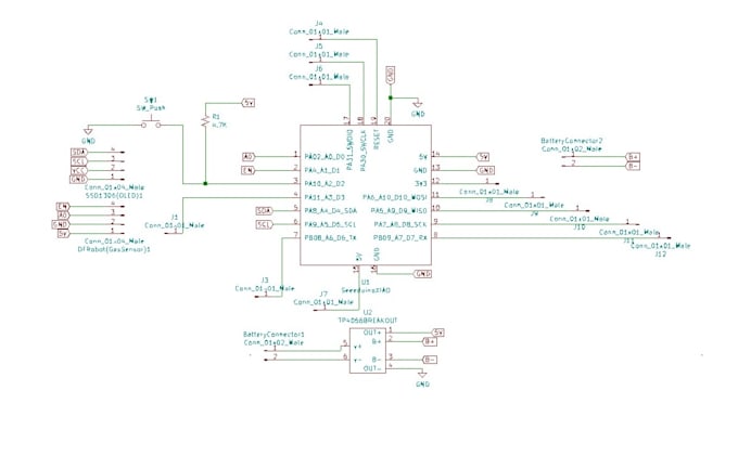 do pcb layout on kicad, pcb testing