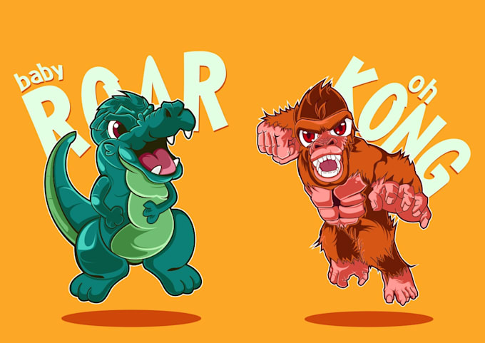 draw cute cartoon character with my style