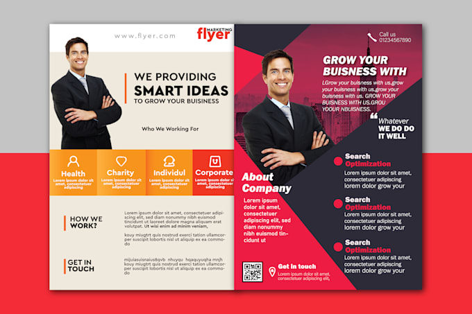 design professional flayer for you