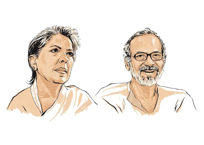 draw digital custom ink portrait drawing art with detail