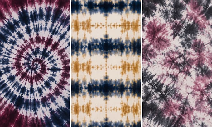design seamless tie dye patterns