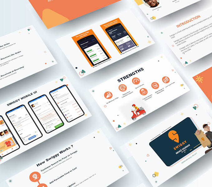 design minimal presentation using canva