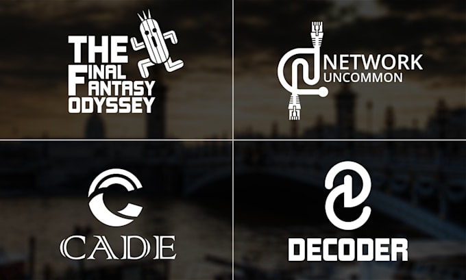 modern professional logo design for business and brand identity