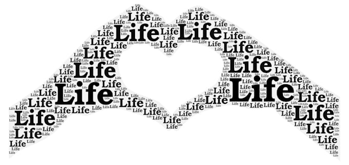 create an word cloud art design for you