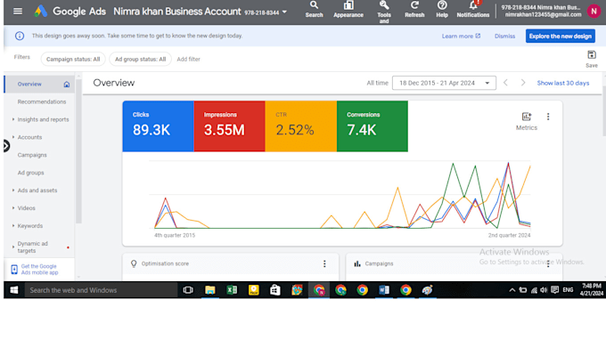 setup and manage google ads adwords PPC campaign