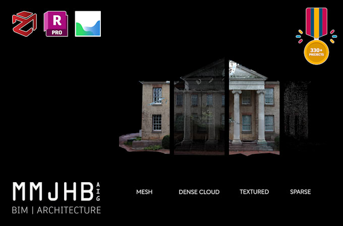 create 3d mesh and point clouds using photogrammetry