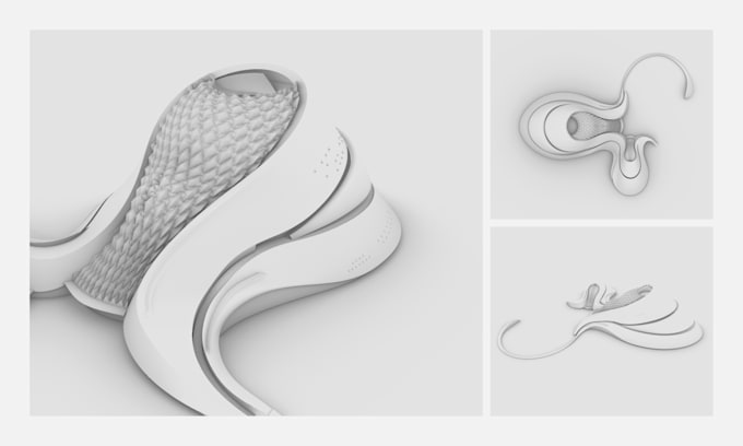 do any parametric, algorithmic and organic 3d modelling