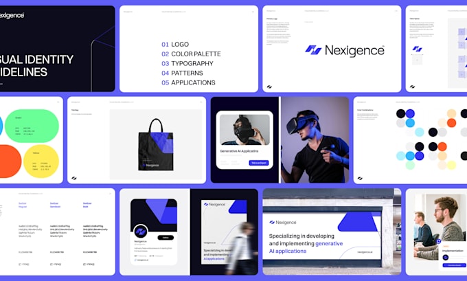 design custom logo with professional brand identity guidelines