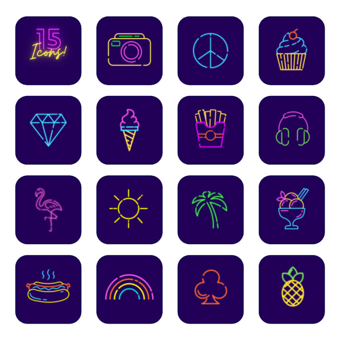 Design unique custom icons and professional set of icons by Saugatgm ...