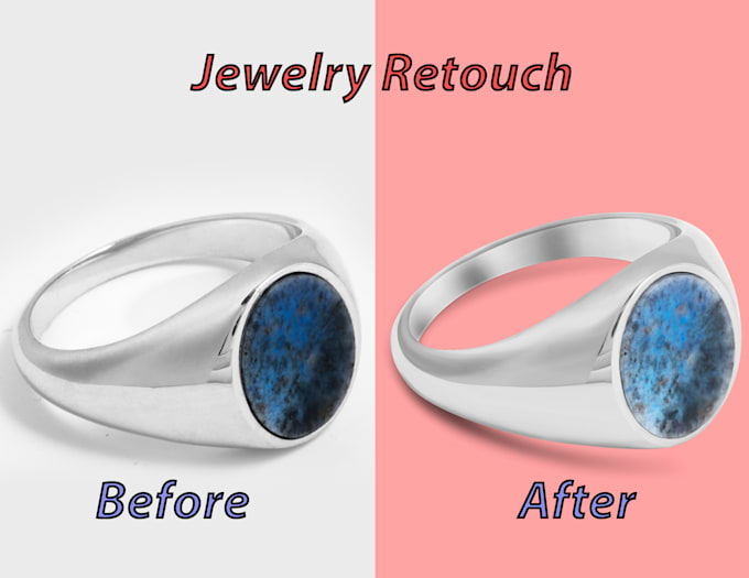 image retouch or jewelry retouch service