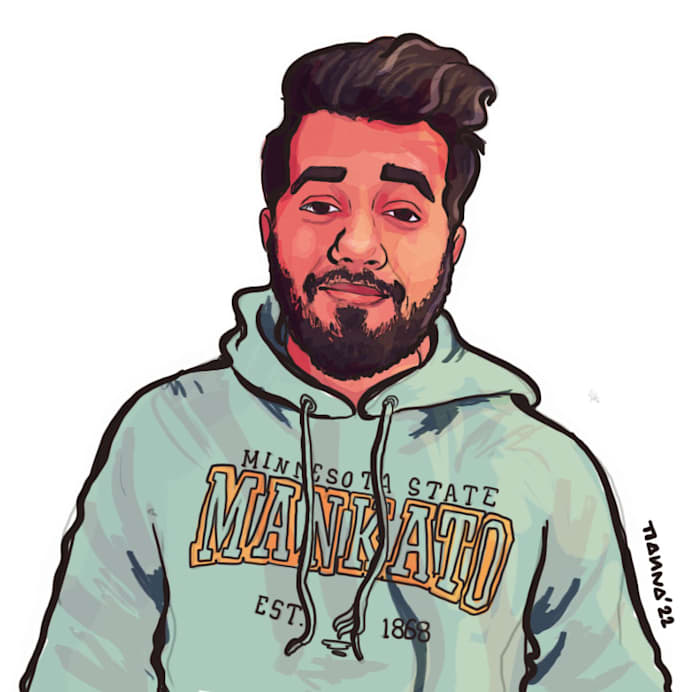 make an illustrated version of you