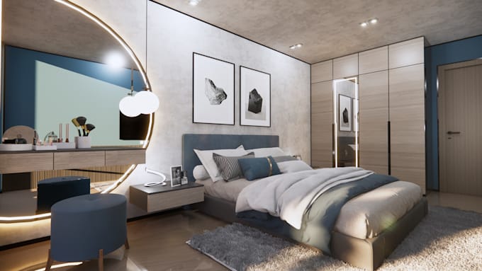 do interior design for your house with shopping list