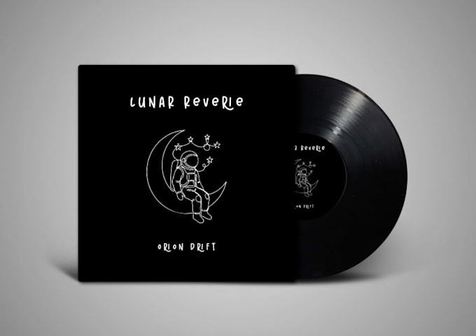 design a minimalist cover art for your single, ep or album