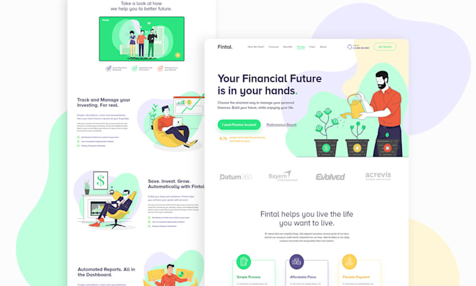 provide figma website design and website UI UX design