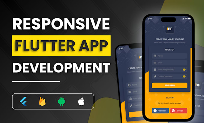be your senior flutter developer for android ios and web app