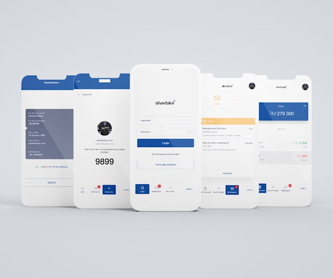 create web or mobile app uxui design