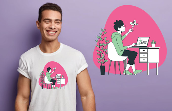design your t shirt artwork and illustrations